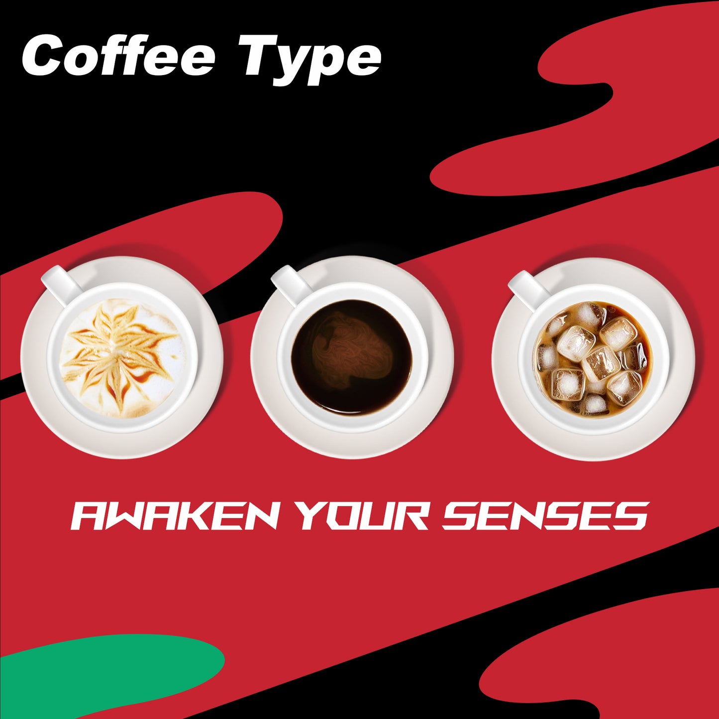 Espresso arabica dark whole coffee beans in UK